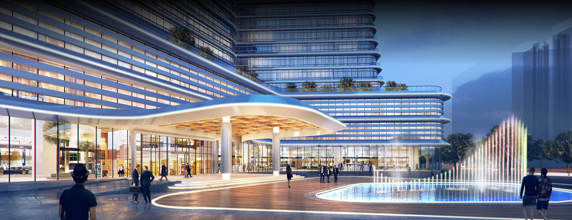 湛江白天鵝酒店外觀圖